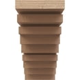 thumbnail image 2 of 11"W x 33"D x 22"H Classic Landon Rough Cedar Woodgrain TimberThane Corbel, Primed Tan, 2 of 6