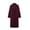 Wine, variant on Women Wool Coat Peacoat Jacket Thick Loose Double Breasted Pea Coat Woolen Winter Overcoat Pink S(S)