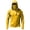 Yellow, variant on OIOLOYJM Hooded Sun Shirts for Men Uv Protection Fishing Hoodie with Mask Long Sleeve Rash Guard Pocket Shirts Lightweight Fashion Clothing Black L