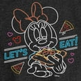 thumbnail image 3 of Disney - Minnie Mouse - Let's Eat Pizza - Toddler & Youth Girls Short Sleeve Graphic T-Shirt, 3 of 5
