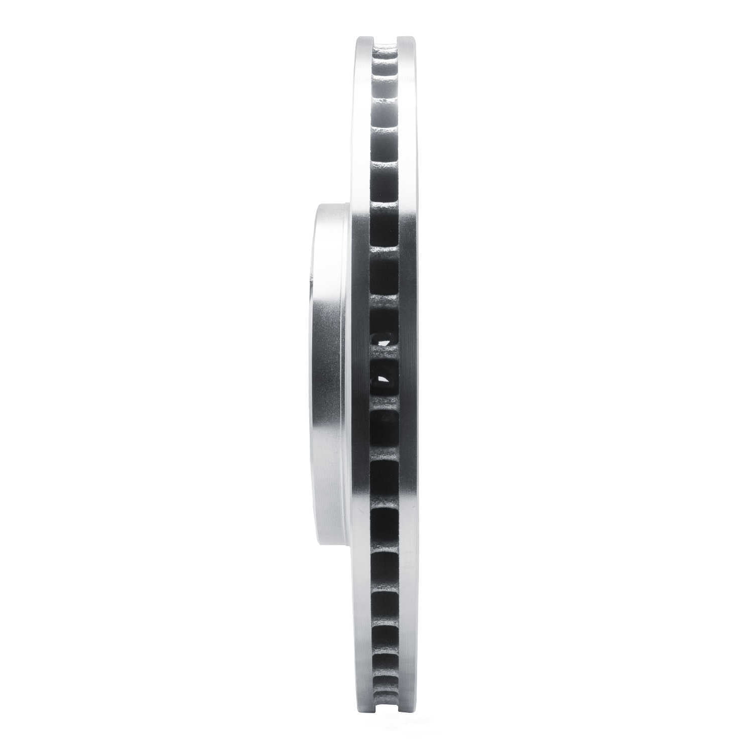 Dynamic Friction Company 631-76158R DFC Brake Rotor - Drilled And Slotted - Silver