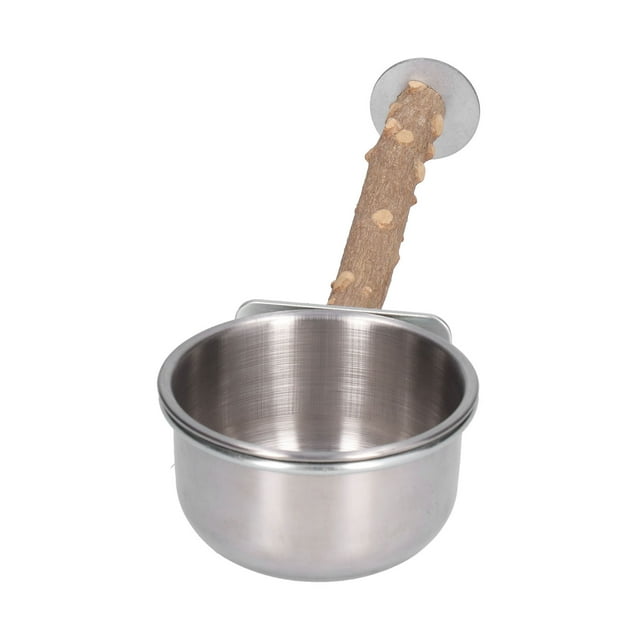 Cuenco de agua para comida de pájaros ANGGREK respetuoso con el medio ambiente 26x8,3x5cm