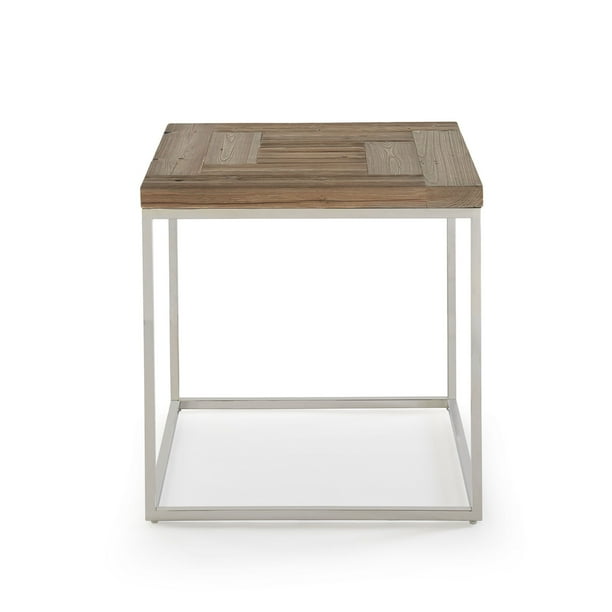 Modus Furniture Ace Reclaimed Wood End Table Walmart Com Walmart Com