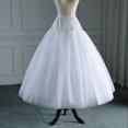 thumbnail image 2 of Lindbes Jupon de Mariée Sans Armature Jupon Crinoline pour Robe Formelle Longueur au Sol, 2 of 10