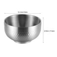 thumbnail image 3 of 3Pcs Round Rice Bowl Stainless Steel Pickle Bowl Household Bowls Household Rice Bowl, 3 of 8