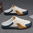 thumbnail image 5 of Daolelai Thin Men's Shoes Summer Mesh Breathable Hole Sandals Men's Lazy One-Step Slip-On No Heel Closed Toe Casual Shoes, 5 of 7