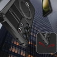 thumbnail image 3 of Case Magnetic for Samsung S24 Compatible with MagSafe, Military Protection Shockproof Case S24 Case with Kickstand, 3 of 4