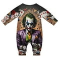 thumbnail image 2 of Jokers Baby Long Sleeve Rompers Footless Jumpsuits One-Piece Outfits for Boys Girls, 2 of 8