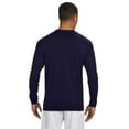 thumbnail image 4 of A4 Men's Cooling Performance Long Sleeve Training T-Shirt Navy S, 4 of 5