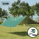 thumbnail image 3 of Yuarrent Tienda de toldo Poste de soporte seguro Tiendas de campaña impermeables Refugio solar plegable A prueba de lluvia Toldo de fácil carpas Verde 3x4Conjunto de cortinas, 3 of 6