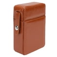 thumbnail image 1 of PU Leather Case, One Piece Design Lighter Case Comfortable Grip Oily Texture Pressure Resistant 20pcs Capacity For Gifts For Men ANGGREK Otros, 1 of 8