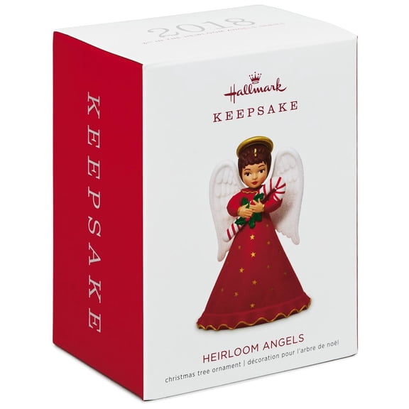 Hallmark Keepsake Christmas Ornament 2018 Year Dated, Heirloom Angels