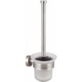 thumbnail image 1 of Escobilla de baño sin taladrar, portaescobillas, set de inodoro, escobilla de baño, portaescobillas, escobilla de baño con soporte para montaje en pared, incluye cepillo de repuesto, acero, 1 of 5
