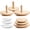 7.5'', 8.5'', 9.5'', variant on 3 Pack Pottery Molds Plaster Molds Wood Pottery Tools with Handle Ceramic Tools for Ceramic Top Forms for DIY Bowls Plate Dish Slump Press Art Making