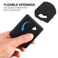 thumbnail image 3 of FUTUREORYY 20Pcs Plastic Computer Grommet Cable Wire Hole Covers for Desk Office and Home Use, 3 of 8