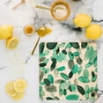 thumbnail image 2 of Society6 Ninola Design Mint Flower Petals Abstract Stains Square Cutting Board, 11.5" x 11.5", 2 of 2