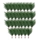 thumbnail image 1 of 30 piezas 1 juego de adornos realistas agujas de pino artificial de Navidad (verde), 1 of 6