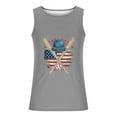thumbnail image 4 of GERsome Men's 4th of July Tank Tops American Flag Graphic Tees Crewneck Sleeveless Patriotic Tshirts Summer Gym Workout Muscle Tee S-4XL, 4 of 5