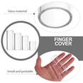 thumbnail image 3 of Guitar Slide Ring Professional Guitar Slide Bar Finger Cover Glass 4Pcs 2.5In, 3 of 7