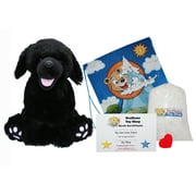 make your own stuffed animal "shadow the black labrador" - no sew - kit with cute backpack!