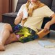 thumbnail image 5 of Fotbe Cute Blue Frog Pantalones Cortos de Pijama para Hombre, Ropa de Dormir, Pantalones de Pijama Cortos para Hombre-Medium, 5 of 6