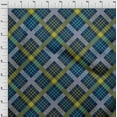 thumbnail image 3 of oneOone Polyester Lycra Fabric Tartan Check Fabric Prints By Yard 56 Inch Wide, 3 of 4
