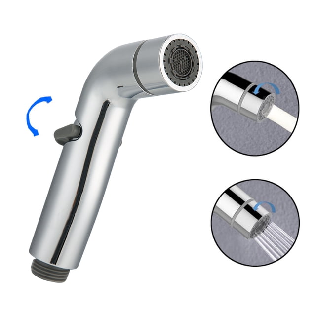 Electroplating Toilet Bidet Sprayer Toilet Bidet Spray Nozzle Bathroom Accessory For Feminine Wash, Baby Cloth Self Cleaning, Adjustable Pressure Control