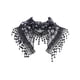 thumbnail image 1 of INSPIRE CHIC Chal de Encaje Mantilla de Tul, Cubierta Triangular para la Cabeza, Velo de Iglesia para Misa, Damas de Honor de Boda 51.2"x15.7" Negro, 1 of 5