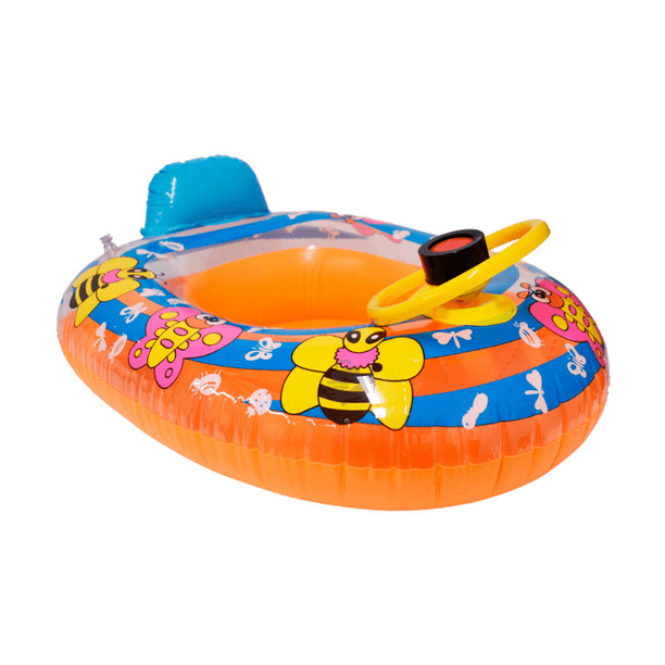 Flotador Juguete Salvavidas Inflable De Carrito Abejita JustClick MX  Infantil