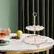thumbnail image 1 of Soporte redondo para servir frutas Soporte para cupcakes Torre Elegante y de lujo Bandeja para servir ampliamente Material premium perfecl Puesto de pasteles, 1 of 4