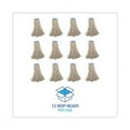 thumbnail image 3 of Boardwalk Mop Head Economical Lie-Flat Head Cotton Fiber 20oz White 12/Carton 720C, 3 of 9