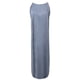 thumbnail image 5 of ICHUANYI Clearance Women's Cotton And Linen Round Neck Plain Sleeveless Printed Casual Split Dress(Gray, L) ICHUANYI WER2023080901792, 5 of 5