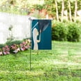thumbnail image 2 of MKHERT Mouth Design Garden Flag Banner Decorative Flag for Wedding Home Outdoor Garden Decor 12x18 inch, 2 of 2