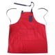 thumbnail image 1 of Delantal de cocina para mujer, hombre, chef, camarero, con bolsillos (rojo), 1 of 1
