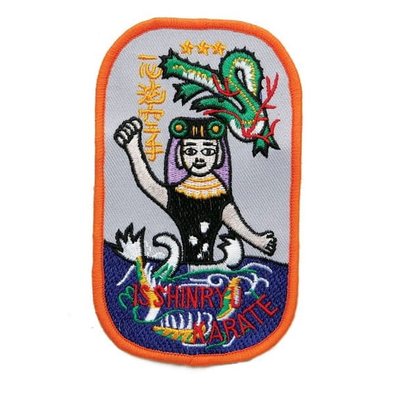 Isshinryu Karate Martial Arts Patch, 4"