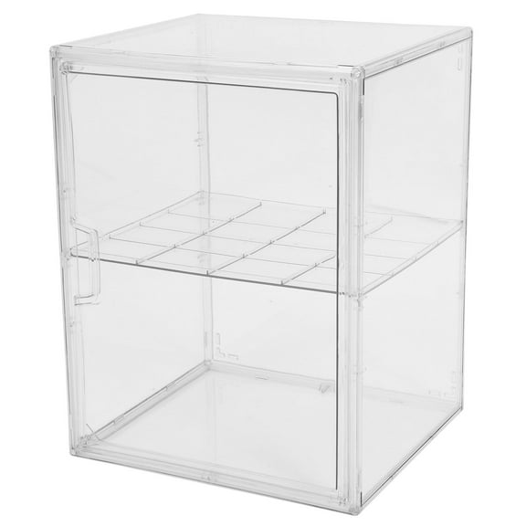 MERRYHAPY Transparent Acrylic Bread Bin Airtight Storage Container for Home Kitchen and Bakery Use
