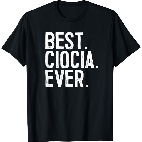 Playful Comfort Tee - Best Ciocia Ever Polish Aunt T-Shirt