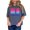 Denim, variant on Vintage Golf Swing Retro Stripes Distressed, Espresso Comfort Colors T-Shirt, XL