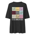 thumbnail image 4 of HUITKMM T-Shirt pour Femmes Chemises de Livre pour Femmes Surdimensionné dans Mon T-Shirt Bookish Décontracté à Manches Courtes T-Shirt de Lecture Hauts, 4 of 4