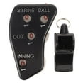 thumbnail image 1 of Lindbes 1 Set  Reusable Baseball Umpire Clicker Baseball Counter Device Whistle Umpire Clicker, 1 of 8