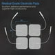 thumbnail image 5 of 40pcs TENS Unit Pads, 2X2 Electrodes for EMS Muscle Stimulator Electrotherapy Pads-2025, 5 of 5