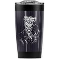 thumbnail image 1 of Batman Joker'S Splatter Smile Stainless Steel Tumbler 20 oz Coffee Travel Mug/Cup, Vacuum Insulated & Double Wall with Leakproof Sliding Lid | Great for Hot Drinks and Cold Beverages, 1 of 7