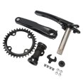 thumbnail image 3 of Juego De Brazos De Manivela Para Bicicleta, Juego De Bielas Para Bicicleta De 170 Mm De Alta Resistencia Y Poco Ruido Para Ciclismo Seguro De 9 A 12 Velocidades, 3 of 8