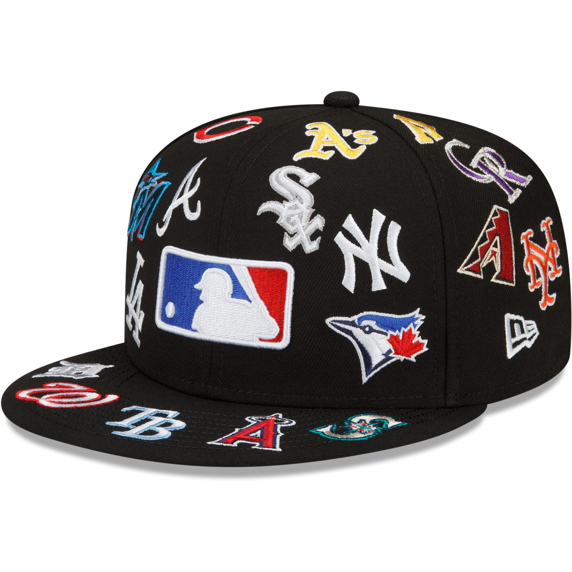 New Era MLB Allover Team Logo 59FIFTY Men s Fitted Nepal Ubuy