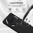 thumbnail image 4 of WWS-Silicone Case Compatible with Nothing Phone 3a Pro, Full Body Silky Soft Touch Phone Case with Camera Protection, Shockproof Cover with Microfiber Lining, Black, 4 of 4