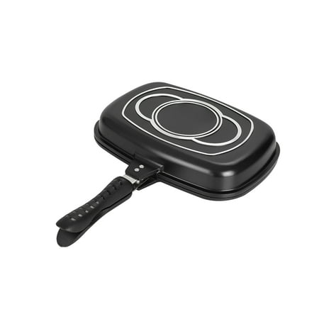 Double Sided Home Kitchen Non Stick Frying Pan Baking Cooking Omelette ...
