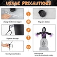 thumbnail image 5 of 8FT Halloween Inflatable Pumpkin Ghost Decoration, Tombstones Outdoor Inflatable with Build-in LEDs String Lights Blows Up Halloween Decoration for Yard, Garden, Lawn, 5 of 9