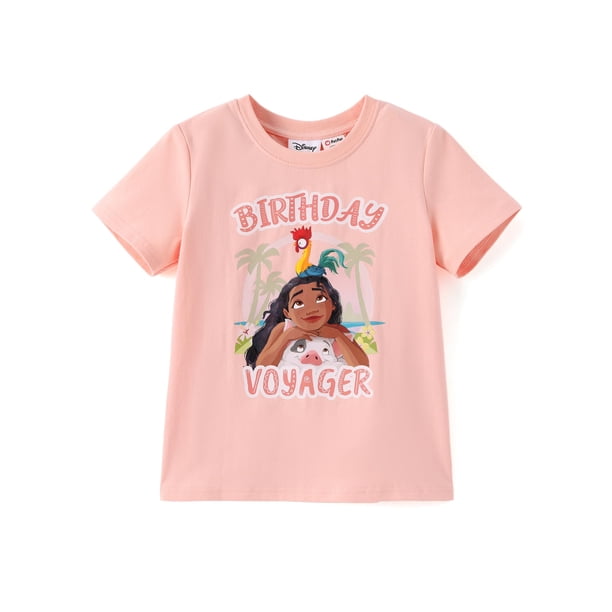 Camiseta Disney Moana Birthday Voyager para niñas de 2 a 9 años
