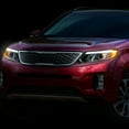 thumbnail image 5 of Nuvision for 14-15 Sorento EX SX Chrome/Clear 3D LED DRL Projector Headlight Head Lamps, 5 of 11