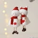 thumbnail image 3 of Colgante de muñeco de Ángel de Navidad, adorno de felpa blanca, accesorios de decoración de coche al aire libre, decoraciones para árbol de Navidad, estatua Linda, 3 of 4
